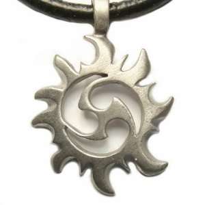  Riders of the Storm Pewter Pendant on Adjustable Necklace 