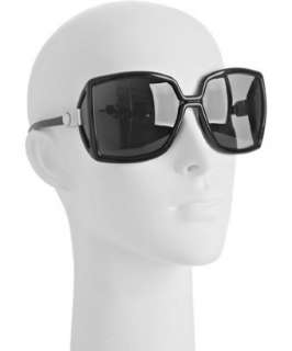Jimmy Choo black square Jackie oversized sunglasses   up to 