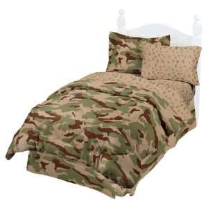  Boys Desert Storm Style Camouflage Bed In Bag