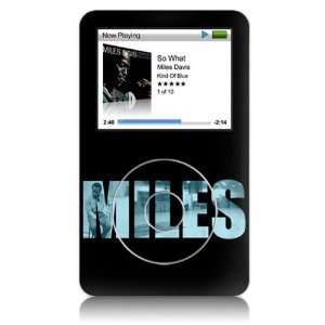   MS MDAV10003 iPod Classic  80 120 160GB  Miles Davis  Logo Skin Music
