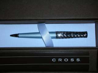 Cross Sauvage Moonstone Blue/Python Ballpoint Pen  