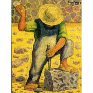  FRAMED oil paintings   Diego Rivera   24 x 32 inches 