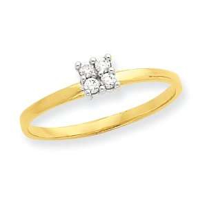  10k CZ Promise Ring Jewelry