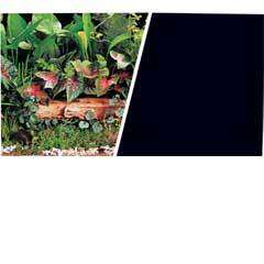 11775 Marina Aquarium Background Plant Scene/Solid Black 12,18 