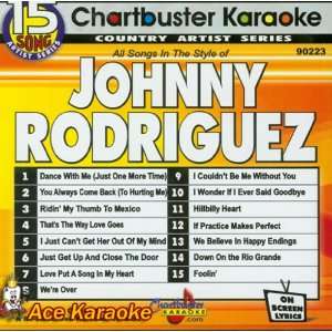  Chartbuster Artist CDG CB90223   Johnny Rodriguez 