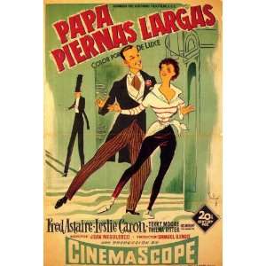 Daddy Long Legs Movie Poster (27 x 40 Inches   69cm x 102cm) (1955 