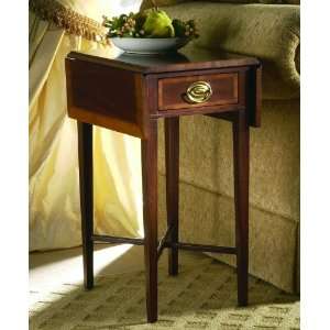  Pembroke Table by Sherrill Occasional   CTH   Mahogany 