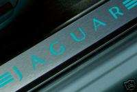 Jaguar XF Illuminated Aluminum Door Sill Tread Plates w/ Hardware 