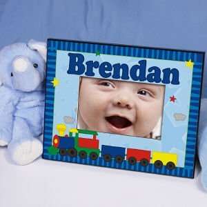  New Baby All Aboard Baby Train Personalized Printed 