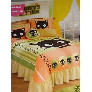 Chococat Bedspread Bedding Sheet Set Twin 5 Pcs 