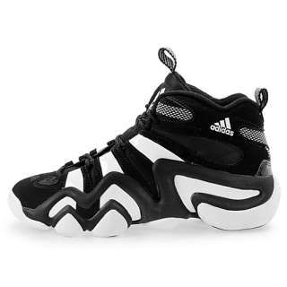 ADIDAS CRAZY 8 MENS Size 11 Black White Athletic Running Shoes 