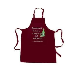   Wines Not Bad Either) Funny BBQ Apron 