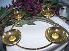 partylite century brass candle holder holds 4 votive cups or