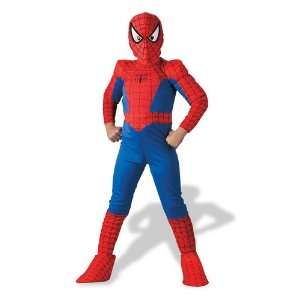  Spider Man Deluxe Costume Boys Size 4 6 Toys & Games