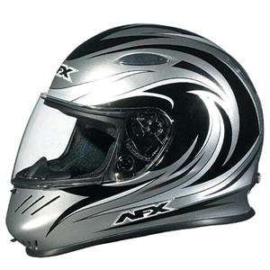  AFX FX 51 Ultra Helmet   X Small/Silver Multi Automotive
