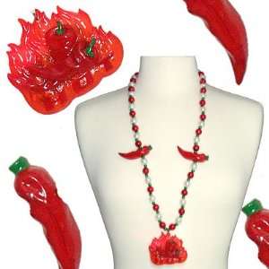  Light Up Hot Peppers (1 Specialty Bead) 