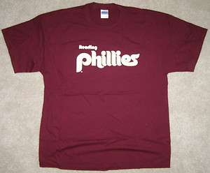 Reading Phillies Mike Schmidt #24 Maroon Retro Shirt SGA  