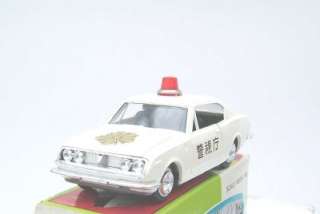 YONEZAWA DIAPET ABS TOYOTA CORONA Mk II POLICE CAR (MIB  