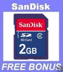 WHOLESALE LOT 50 X 2GB SANDISK SD CAMERA MEMORY CARD 2G  