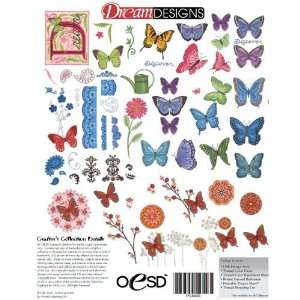  Butterfly Dreams by Deb Strain Embroidery Designs on a 