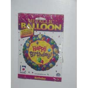  Happy Birthday 18 Mylar Helium Balloon 