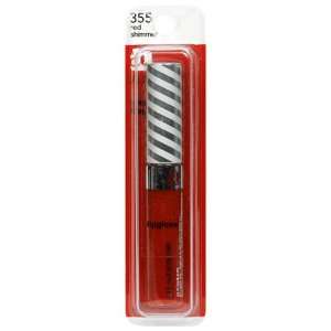  Almay Ideal Lipgloss, Red Shimmer 355, 0.22 Ounce Package 