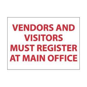 M365R   Vendors & Visitors Must Register At Main Register At Main 
