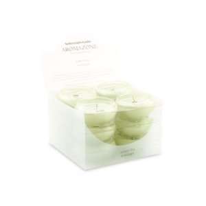   Candles   AromaZone Floaters 12pc   Green Tea & Ginger
