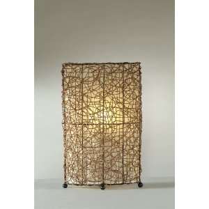  Bassett Mirror L2338T Bamboo Uplight Table Lamp