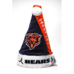  Chicago Bears Colorblock Santa Hat