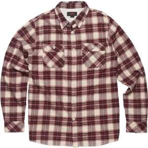 One Industries Briggs Flannel Mens Long Sleeve Casual Shirt   Oatmeal 