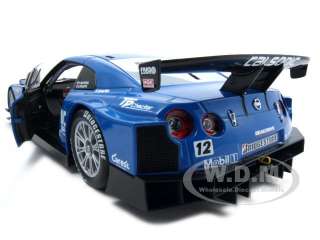   new 1 18 scale diecast car model of nissan gt r super gt 2008 calsonic