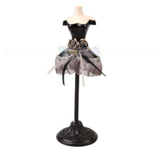   Cute Mannequin Skirt Style Jewelry Earrings Display Stand Rack Holder