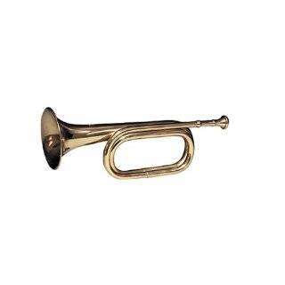  Civil War Era Brass Bugle US Military Cavalry Style Horn 