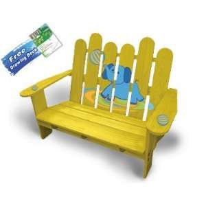 Lohasrus Kids Patio Bench 15024   Non toxic Stained 