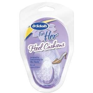 Dr. Scholls For Her Heel Cushions 1 pair (Pack of 5)