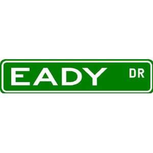 EADY Street Sign ~ Family Lastname Sign ~ Gameroom, Basement, Garage 