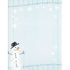  Let it Snow Imprintables Paper Arts, Crafts & Sewing