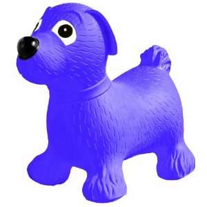  Ball Bounce & Sport Dog Inflatable Animal Hopper   Purple 