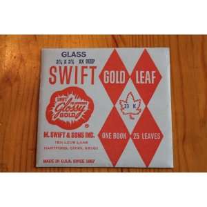  SWIFT XX Deep 23k   Patent Gold Book of 25 leaves  3 3/8 x 