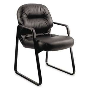  2090 Pillow Soft Series Guest Arm Chair   Black(sold 