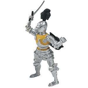  Knights Knight With Sword & Black Feathered Helmet (OS 