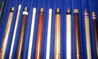   Sample 12 Stylecraft Pool Cues in Case Minnesota Fats and More  