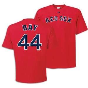  Jason Bay Boston Red Sox Red MLB Player Shirt Sports 
