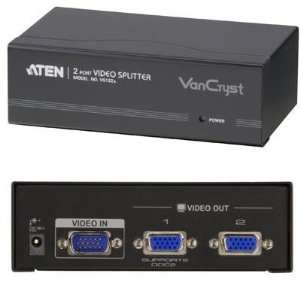  Aten Corp 2 port Video Splitter 