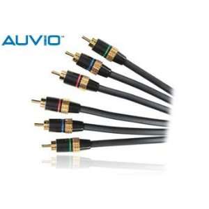  AUVIO Component Video Cable 6 ft. 15 232 Electronics