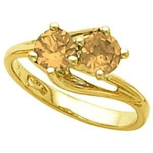  14K Yellow Gold Spessartite Garnet Ring Jewelry