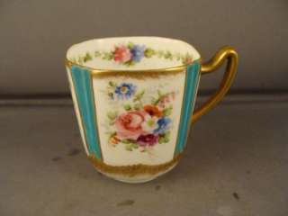 ADDERLEY H.P. FLORAL BOUQUETS CUP ARTIST SIGNED  