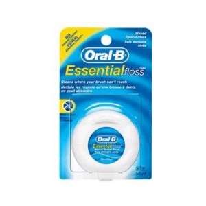  Oral B Essential Floss Dental Floss Waxed 55YD Health 