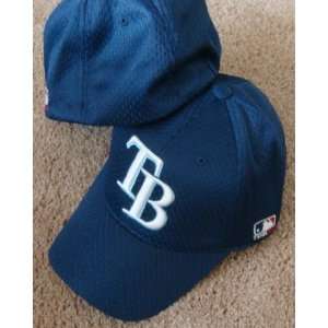   Sm/Med Tampa Bay RAYS Home Navy BLUE Hat Cap Mesh 